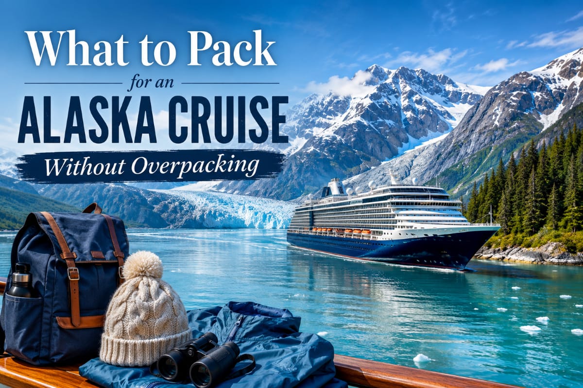 Read more about the article What to Pack for an Alaska Cruise Without Overpacking