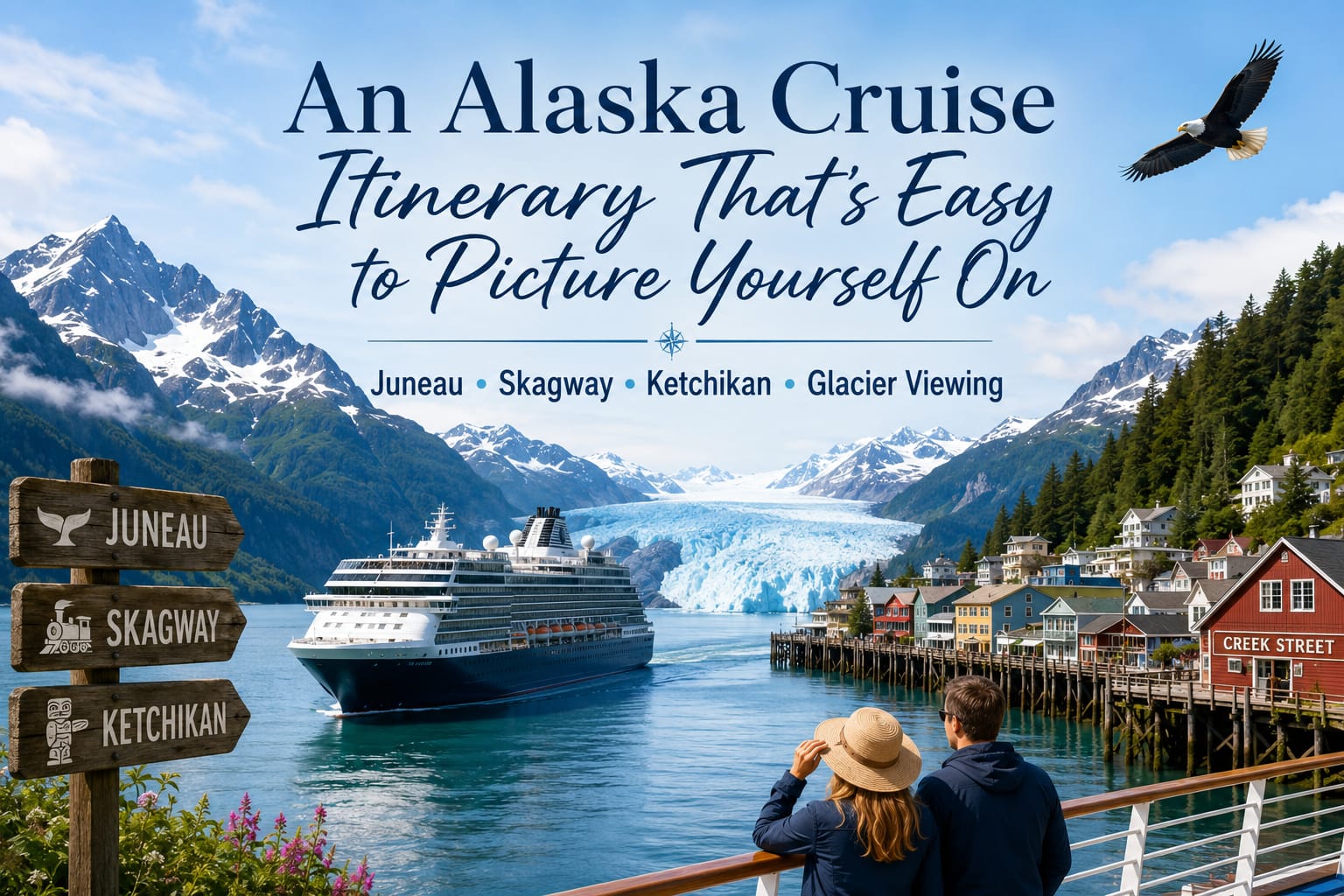Read more about the article An Alaska Cruise Itinerary That’s Easy to Picture Yourself On